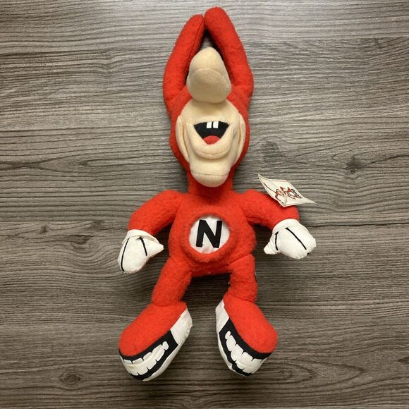 Dominos Pizza NOID Plush 12" Figure 1988 Vintage Acme Avoid The Noid Mascot - Picture 1 of 9